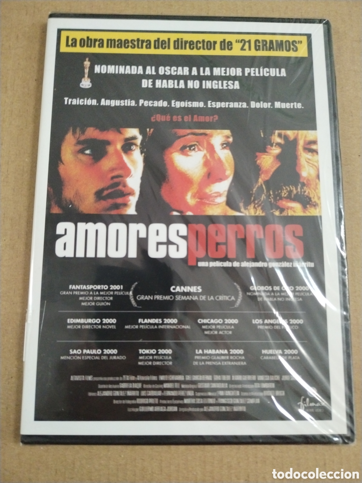 Cinema: Amores perros. DVD. Precintado.
