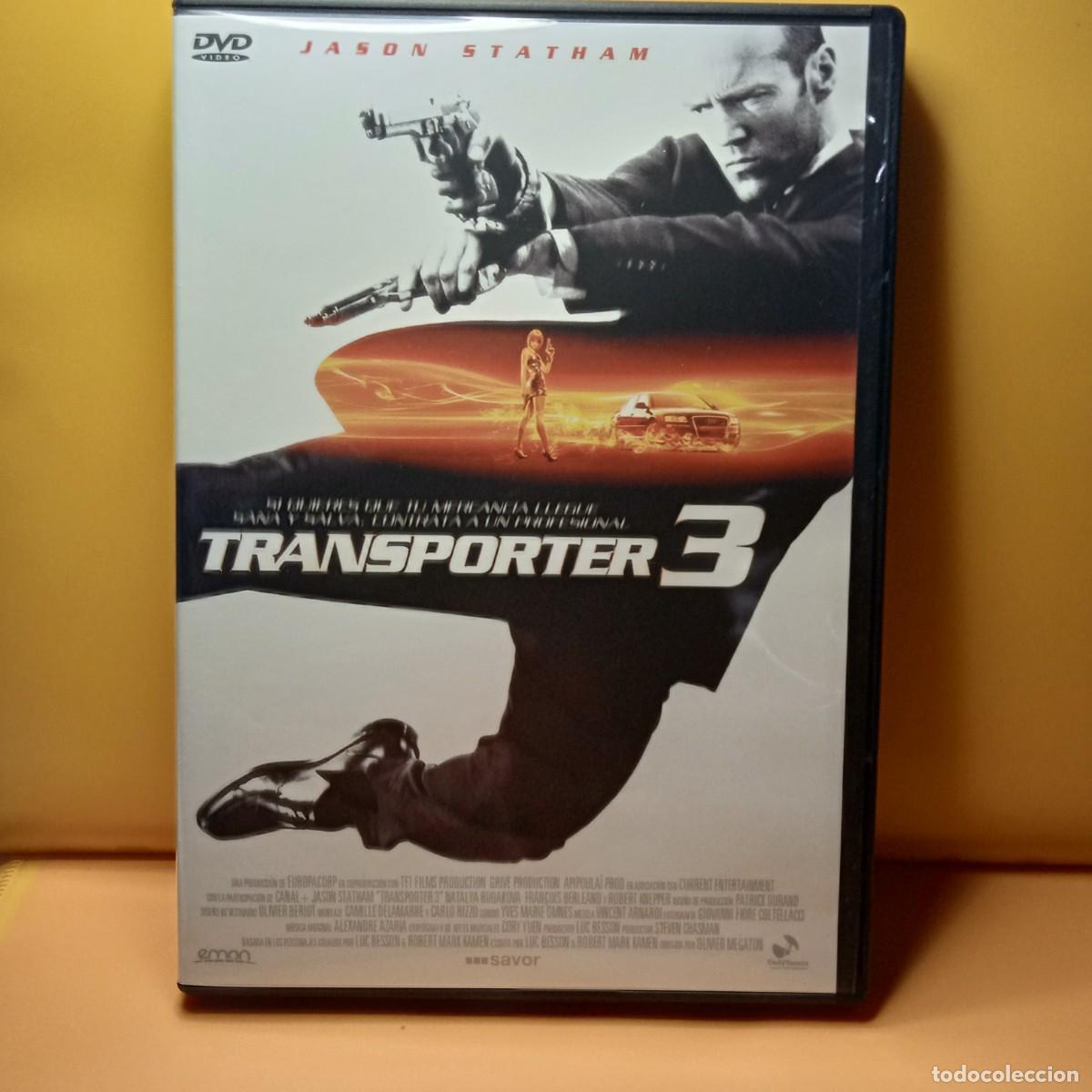 Cine: DVD - TRANSPORTER 3 - JASON STATHAM - (ESPIONAJE)