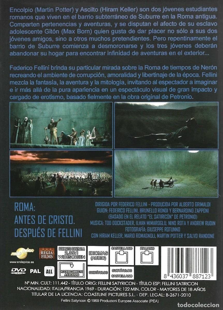 Cine: FELLINI SATIRICON MAX BORN - Foto 2