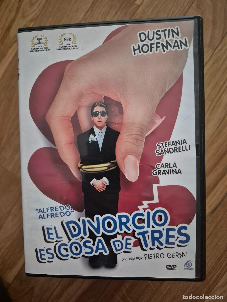Cine: El divorcio es cosa de tres, dvd Pietro Germi Dustin Hoffman Stefania Sandrelli