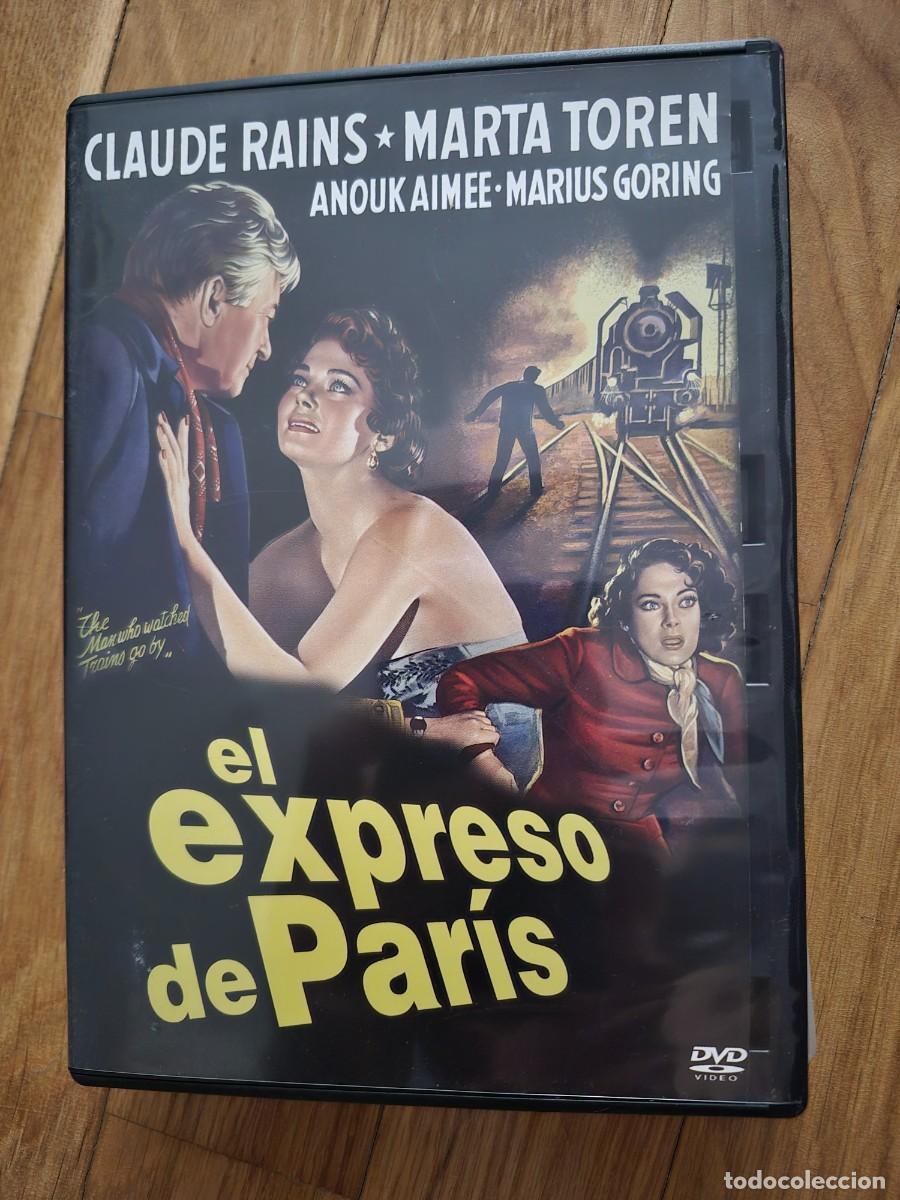 Cine: El expreso de Paris, dvd Claude Rains Anouk Aimee Marta Toren