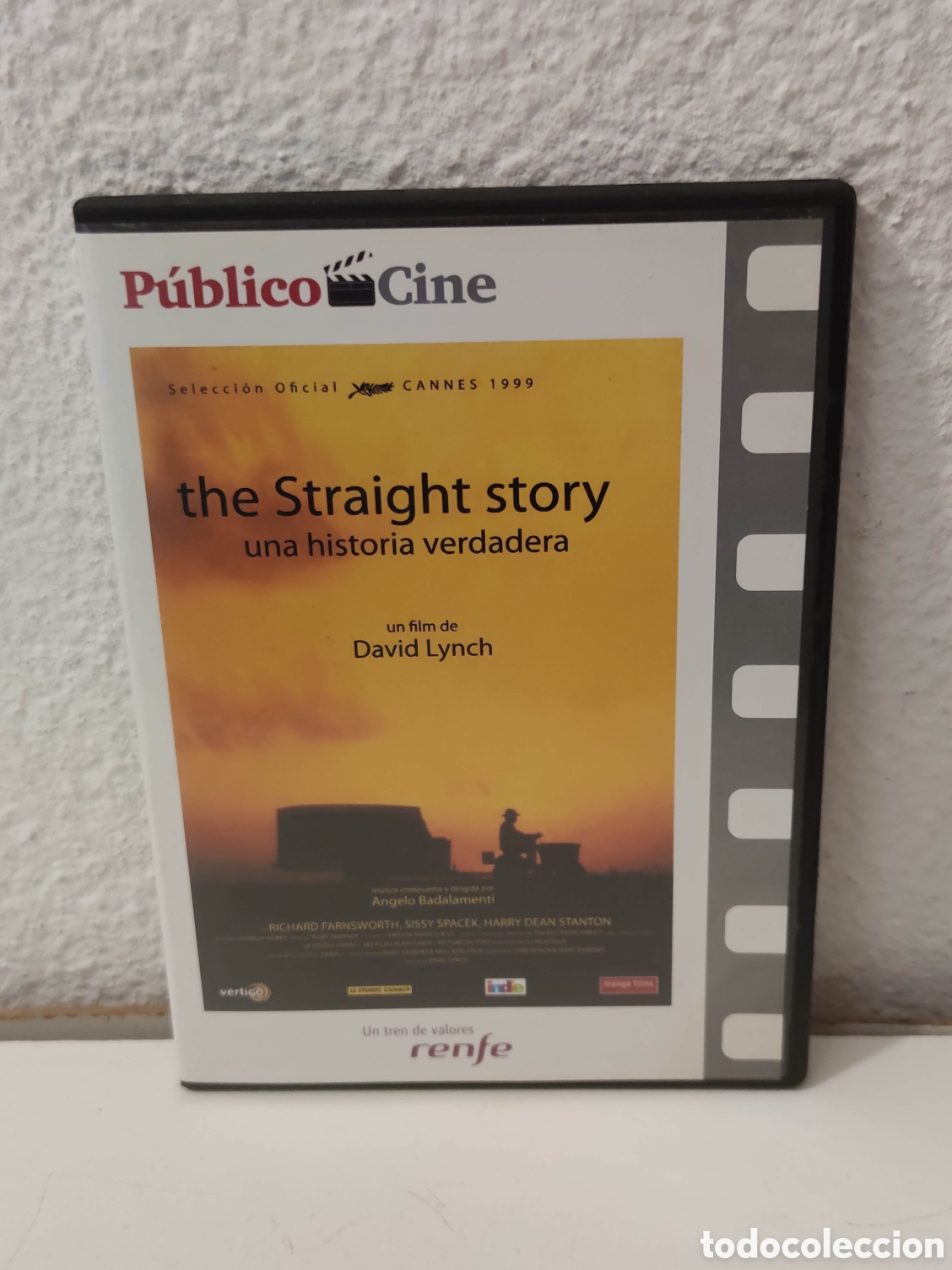 Cinema: Dvd - Una historia verdadera - The Straight Story - David Lynch - Caja fina, slim - Drama