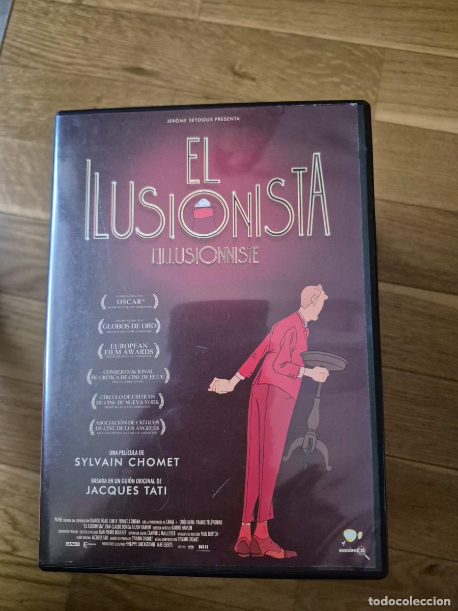 Cine: El ilusionista (L'Illusionnisie) Animaci&oacute;n francesa Sylvain Chomet Jacques Tati