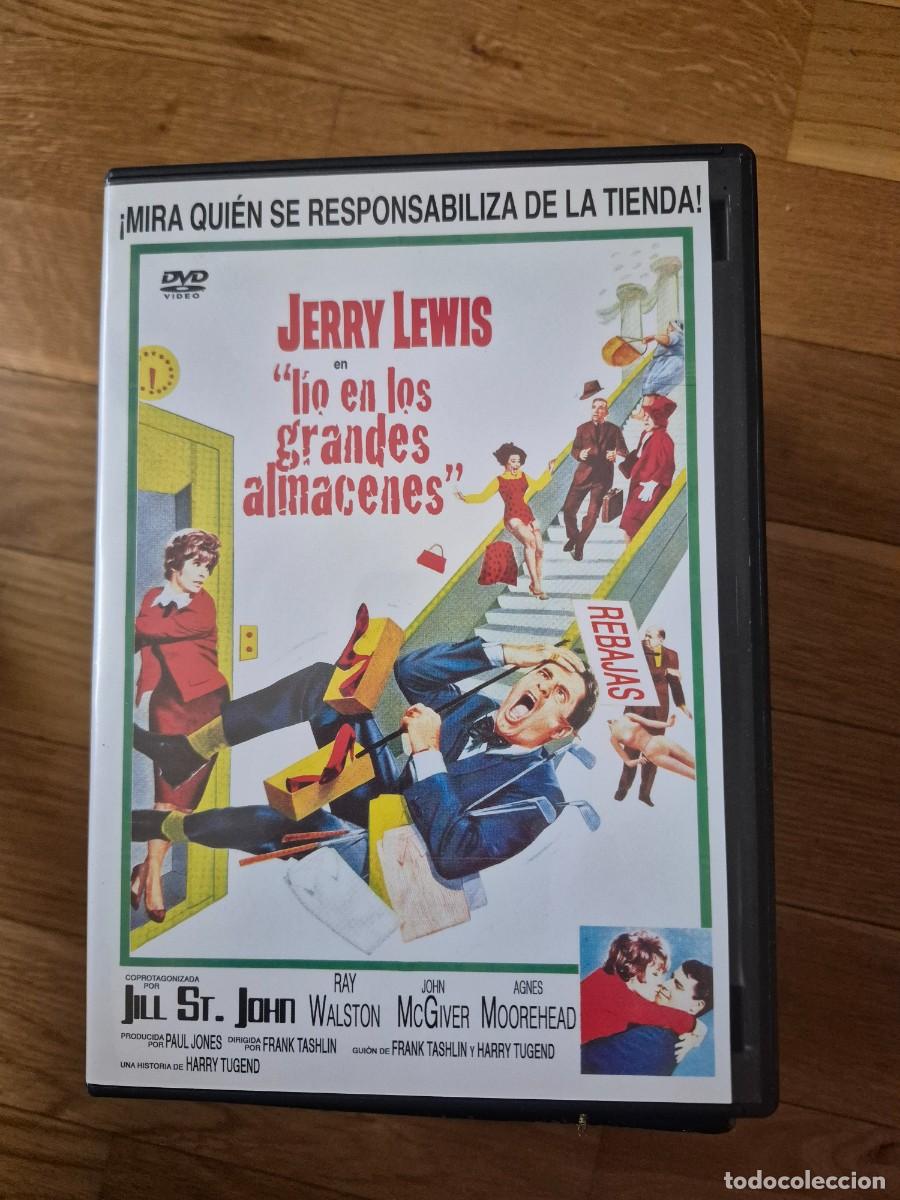Cine: Lio en los grandes almacenes dvd Frank Tashlin Jerry Lewis Jill St. John Ray Walston