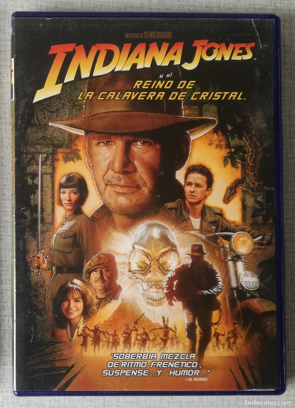 Cine: DVD Indiana Jones y el Reino de la Calavera de Cristal - Steven Spielberg, Harrison Ford