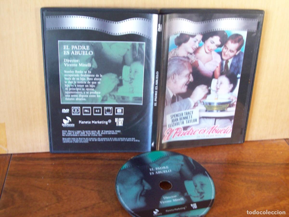 Cine: EL PADRE ES ABUELO - SPENCER TRACY - JOAN BENNETT - ELIZABETH TAYLOR - DVD CAJA FINA