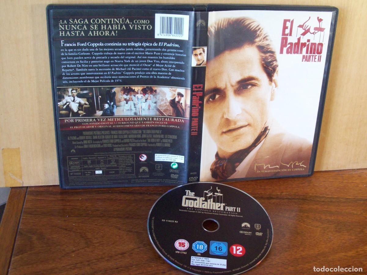 Cine: EL PADRINO PARTE II - AL PACINO - ROBERT DUVALL - DIANE KEATON - ROBERT DE NITO - DVD