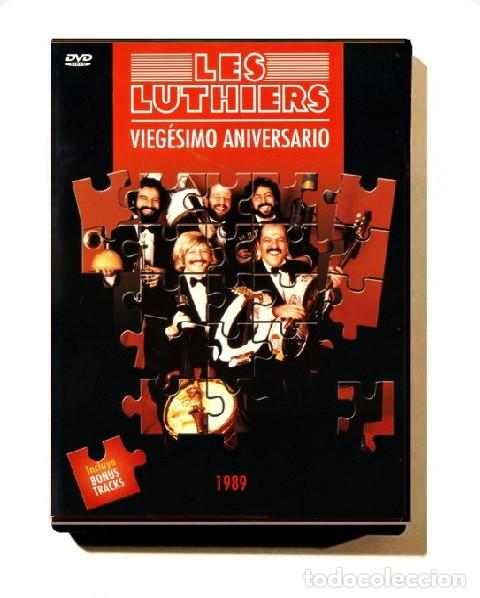 Cine: [DVD]. LES LUTHIERS. VIEGESIMO ANIVERSARIO. HUMOR. ARGENTINA.