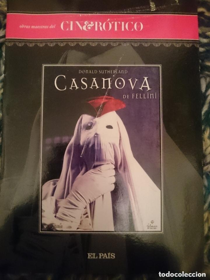 Cine: DVD - CASANOVA - PELICULA EROTICA . -ESTUCHE DE CARTON FINO