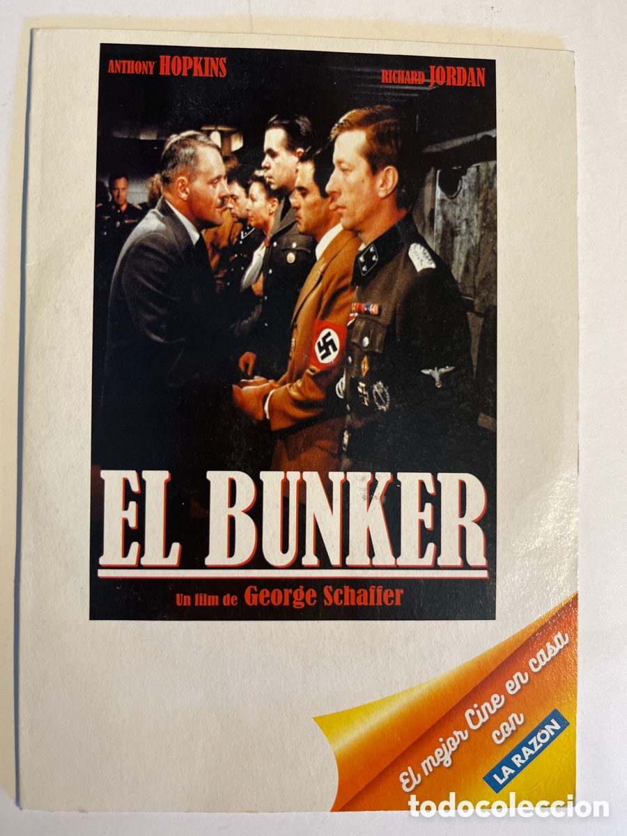 Cine: DVD. El bunker. George Schaffer. Hopkins, Jordan.