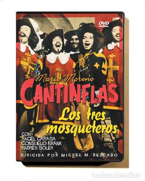 Cine: �A447 - [DVD]. CANTINFLAS. LOS TRES MOSQUETEROS. CONSUELO FRANK. ANDRES SOLER. PELICULA. CINE.