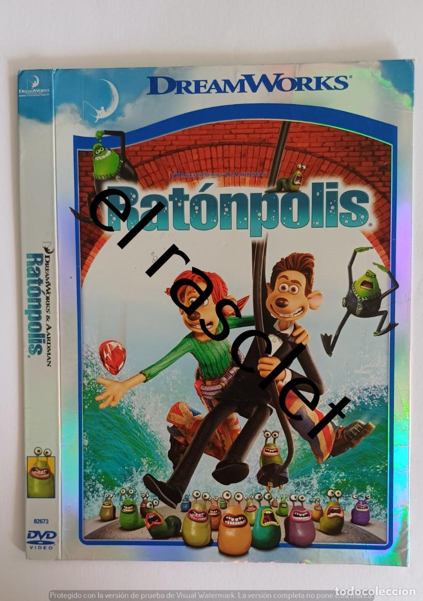 Cine: CARATULA CARTON DVD RATONPOLIS