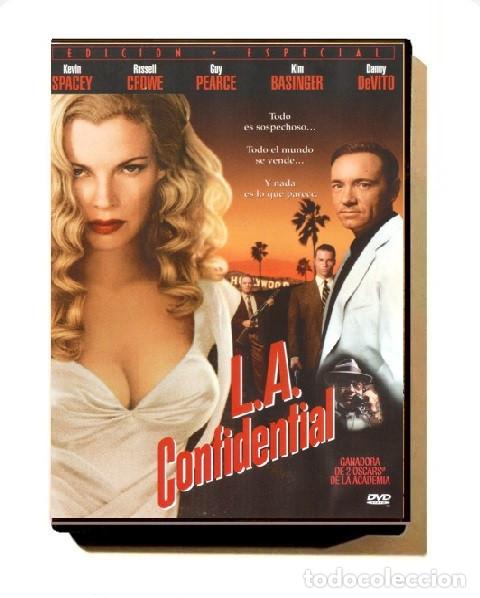 Cine: [DVD]. L.A. CONFIDENCIAL. KEVIN SPACEY. RUSSEL CROWE. KIM BASINGER. PELICULA. CINE.