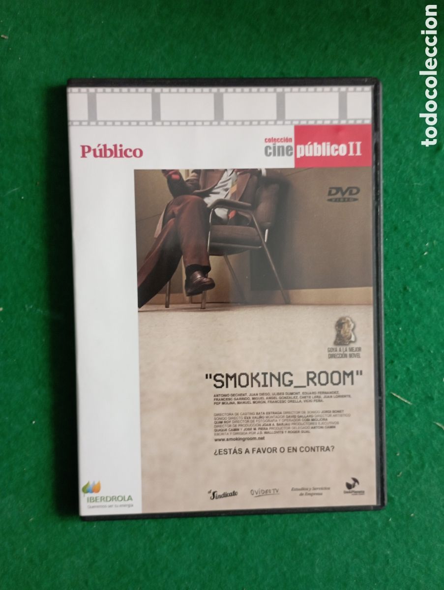 Cine: Pel&iacute;cula dvd cine de autor &rdquo;Smoking Room&rdquo;