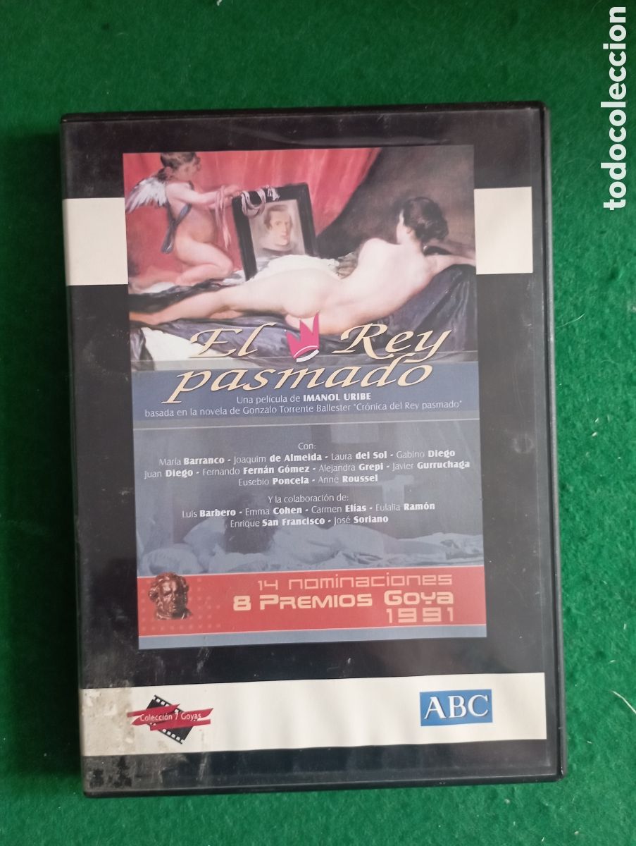Cine: Pel&iacute;cula dvd cine de autor &rdquo;El Rey pasmado&rdquo; de Imanol Uribe