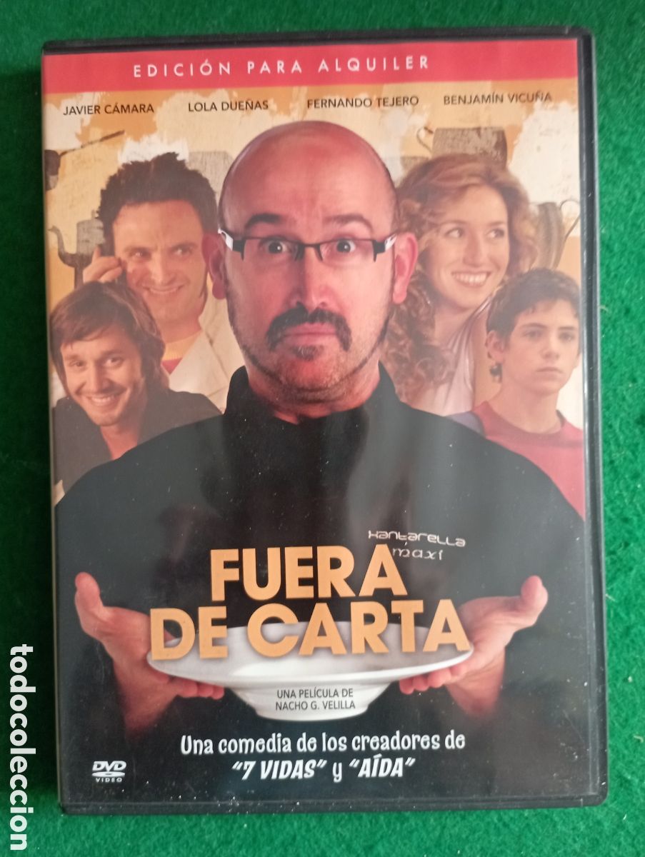 Cine: Pel&iacute;cula dvd cine de autor &rdquo;Fuera de carta&rdquo; de Nacho G Velilla