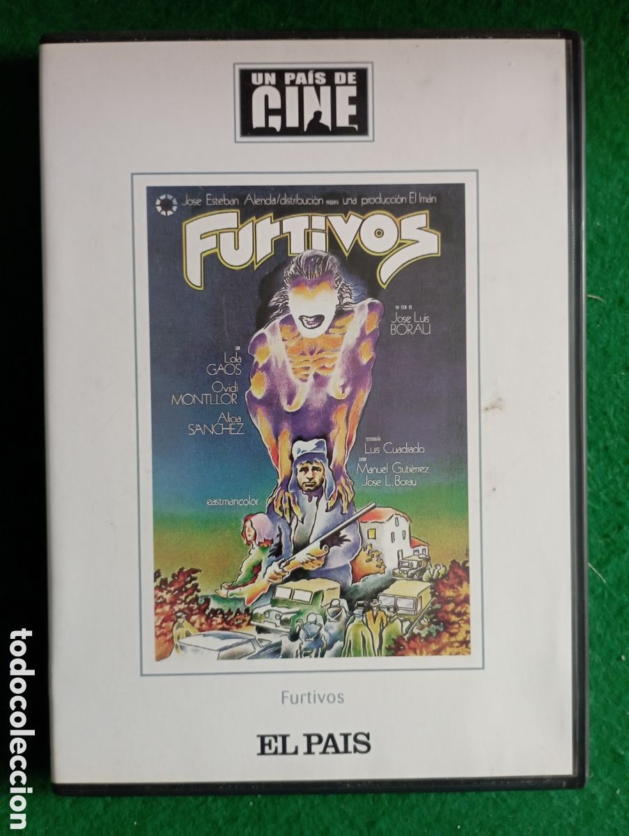 Cine: Pel&iacute;cula dvd cine de autor &rdquo;Furtivos&rdquo; de Jos&eacute; Luis Borau