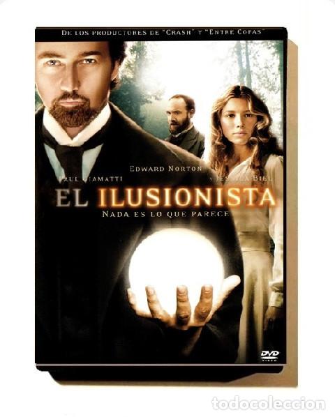 Cine: [DVD]. EL ILUSIONISTA. EDWARD NORTON. PAUL GIAMATTI. JESSICA BIEL. PELICULA. CINE.