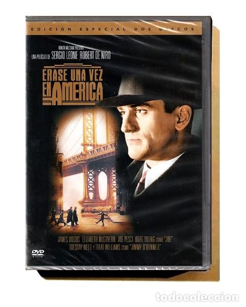 Cine: [DVD - PRECINTADO]. ERASE UNA VEZ EN AMERICA. ROBERT DE NIRO. SERGIO LEONE. PELICULA. CINE.