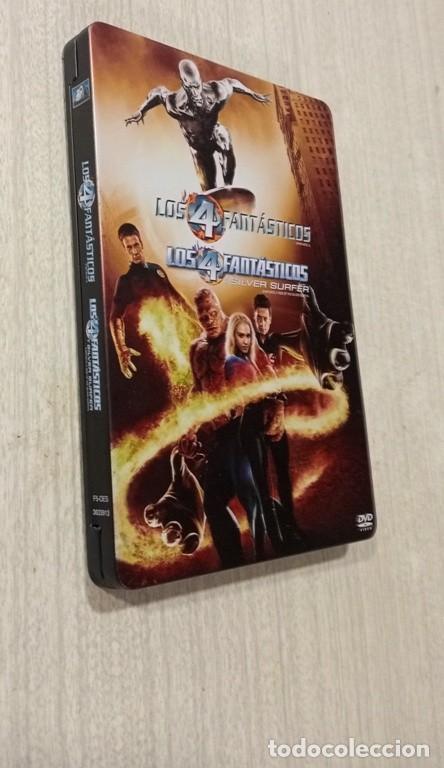 Cine: �A475 - [DVD CAJA METALICA 2 DISCOS]. LOS 4 FANTASTICOS + SILVER SURFER. CINE. PELICULAS.