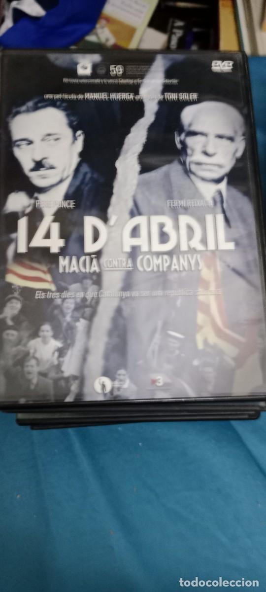 Cine: DVD. 14 d'abril, Maci&agrave; contra Companys. Manuel Huerga, Toni Soler. DVD CINE L-HC