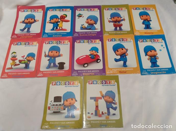 Cine: LOTE DE 12 DVD'S, POCOYO Y SUS AMIGOS, APRENDE RIENDO, DVD, 9 PRECITADOS