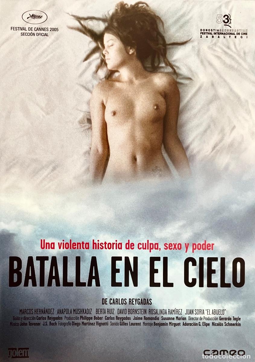 Cine: DVD. BATALLA EN EL CIELO. Marcos Hern&aacute;ndez. Anapola Mushkadiz. Carlos Reygadas. EDICI&Oacute;N CON EXTRAS.