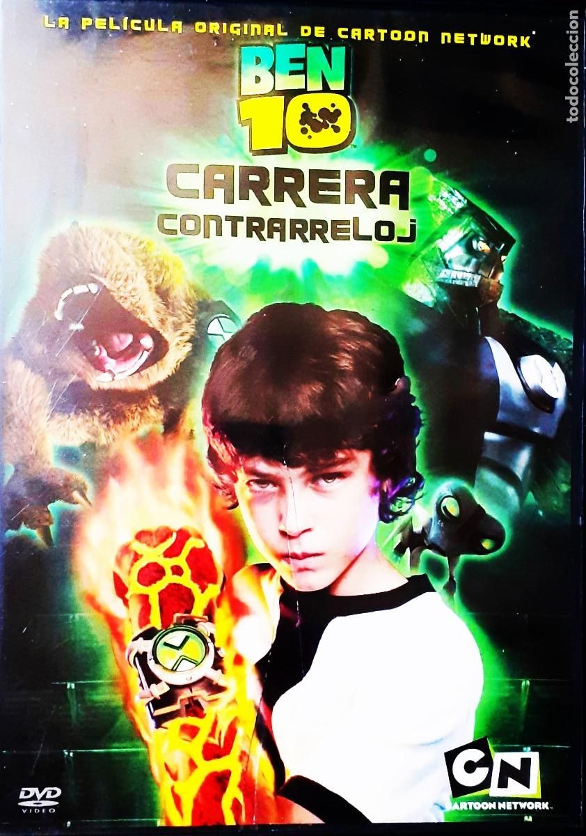 Cine: BEN 10 CARRERA CONTRA RELOG. CINE EN DVD. COLECCION.