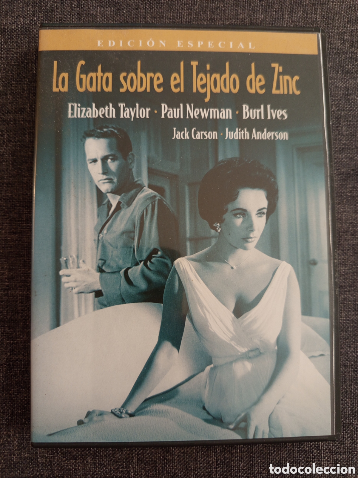 Cine: LA GATA SOBRE EL TEJADO DE ZINC (DVD) DIRECTOR: RICHARD BROOKS