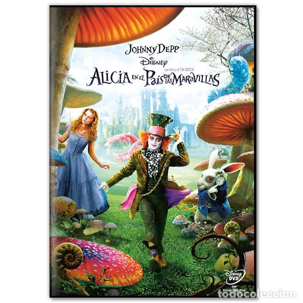 Cine: ALICIA EN EL PA&iacute;S DE LAS MARAVILLAS DVD (Fant&aacute;stico)