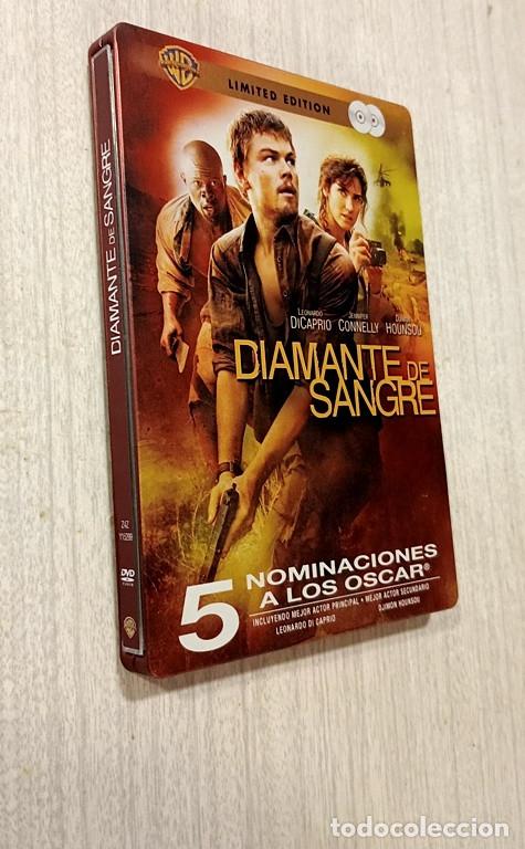 Cine: [DVD CAJA METALICA 2 DISCOS]. DIAMANTE DE SANGRE. EDICION LIMITADA. CINE. PELICULAS.
