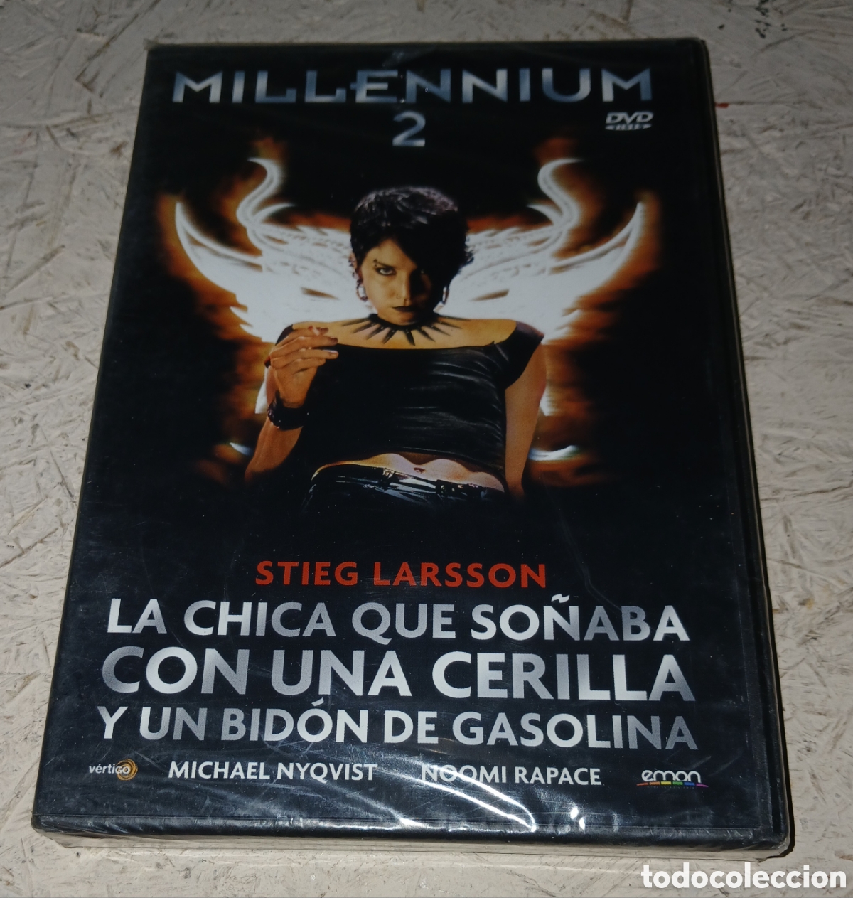 Cine: DVD Millennium 2 ( precintado ) : La Chica que So&ntilde;aba con una Cerilla y un Bid&oacute;n de Gasolina (2009)