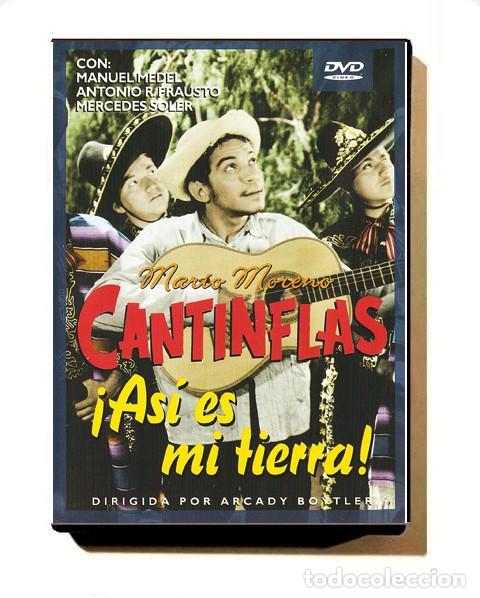 Cine: [DVD]. CANTINFLAS. ASI ES MI TIERRA. MANUEL MEDEL. ANTONIO R. FRAUSTO. PELICULA. CINE.