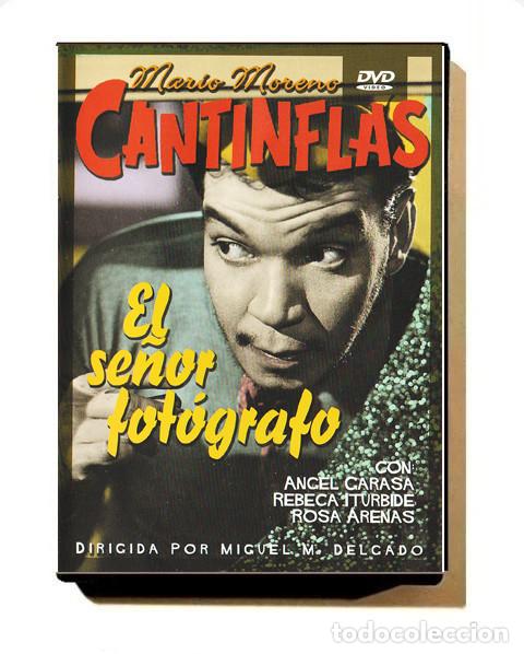 Cine: [DVD]. CANTINFLAS. EL SE&Ntilde;OR FOTOGRAFO. ANGEL GARASA. REBECA ITURBIDE. PELICULA. CINE.
