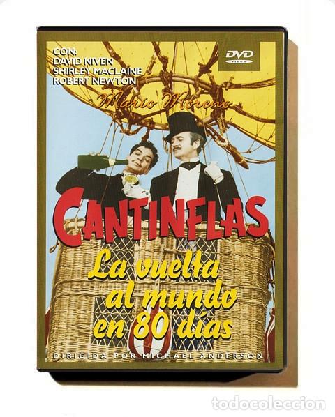 Cine: [DVD EDICION 2 DISCOS]. CANTINFLAS. VUELTA AL MUNDO EN 80 DIAS. DAVID NIVEN. PELICULA. CINE.
