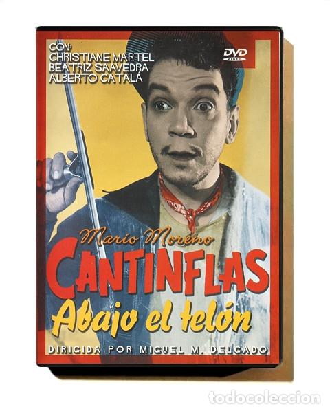 Cine: [DVD]. CANTINFLAS. ABAJO EL TELON. BEATRIZ SAAVEDRA. C. MARTEL. A. CATALA. PELICULA. CINE.