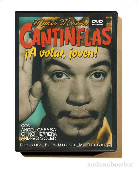Cine: [DVD]. CANTINFLAS. A VOLAR JOVEN. ANGEL GARASA. CHINO HERRERA. ANDRES SOLER. PELICULA. CINE.
