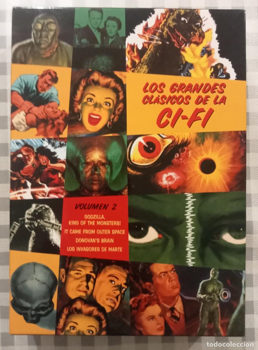 Cine: PACK: GRANDES CL&Aacute;SICOS DE LA CI-FI. VOLUMEN 2. L&acute;ATELIER 13. DESCATALOGADO. DIFICIL DE ENCONTRAR.