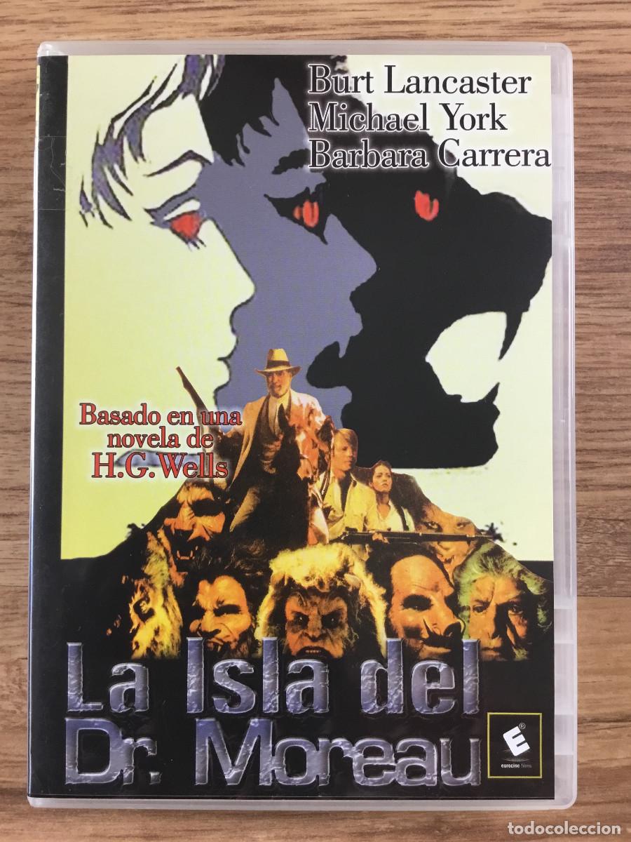 Cine: LA ISLA DEL Dr MOREAU - BURT LANCASTER , MICHAEL YORK & BARBARA CARRERA - ESPA&Ntilde;OL CASTELLANO
