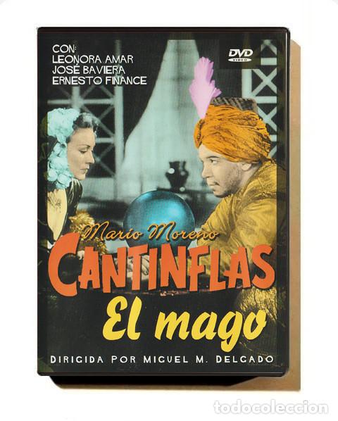 Cine: [DVD]. CANTINFLAS. EL MAGO. LEONORA AMAR. JOSE BAVIERA. ERNESTO FINANCE. PELICULA. CINE.