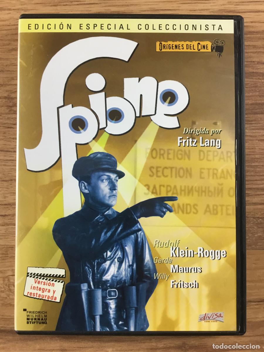 Cine: SPIONE - FRITZ LANG - DVD EDICI&Oacute;N ESPECIAL COLECCIONISTA - ESPA&Ntilde;OL CASTELLANO