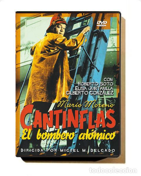 Cine: [DVD]. CANTINFLAS. EL BOMBERO ATOMICO. ROBERTO SOTO. ELISA QUINTANILLA. PELICULA. CINE.