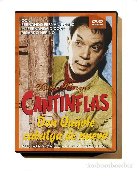 Cine: [DVD]. CANTINFLAS. DON QUIJOTE CABALGA DE NUEVO. FERNANDO FERNAN GOMEZ. PELICULA. CINE.