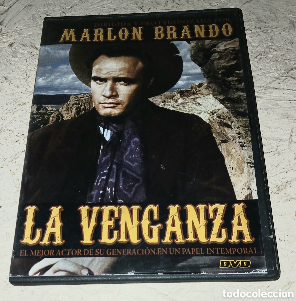 Cine: DVD La Venganza (El rostro impenetrable) - Marlon Brando, Karl Malden - Western