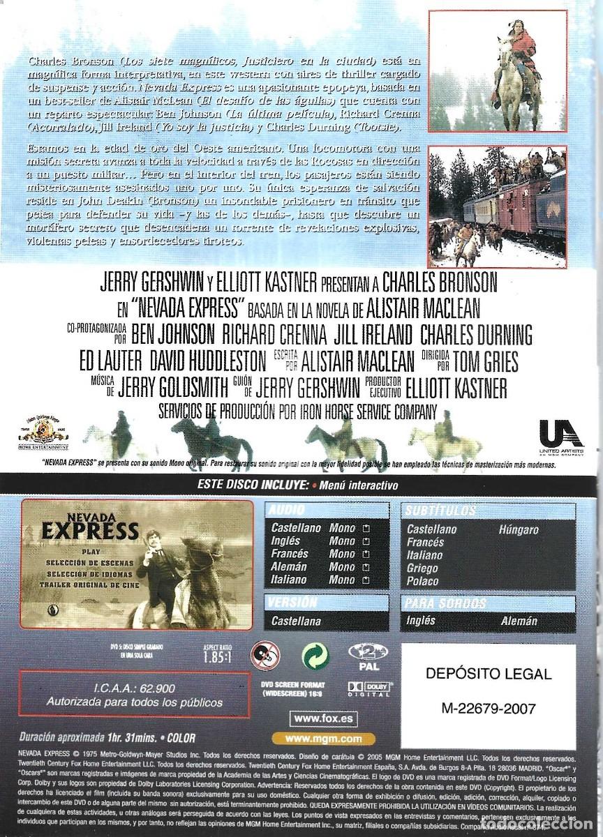 Cine: NEVADA EXPRESS CHARLES BRONSON - Foto 2
