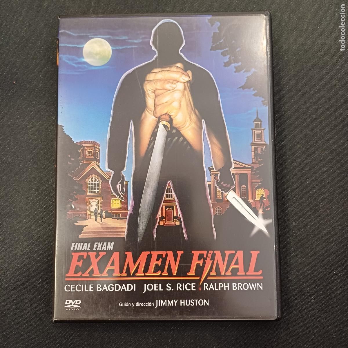 Cine: EXAMEN FINAL/JIMMY HUSTON/DVD.