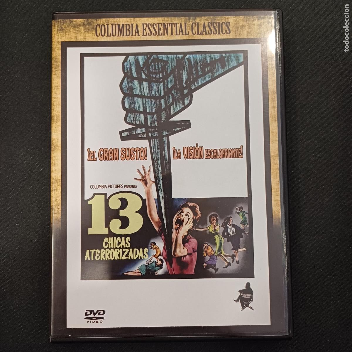 Cine: 13 CHICAS ATERRORIZADAS/DVD.