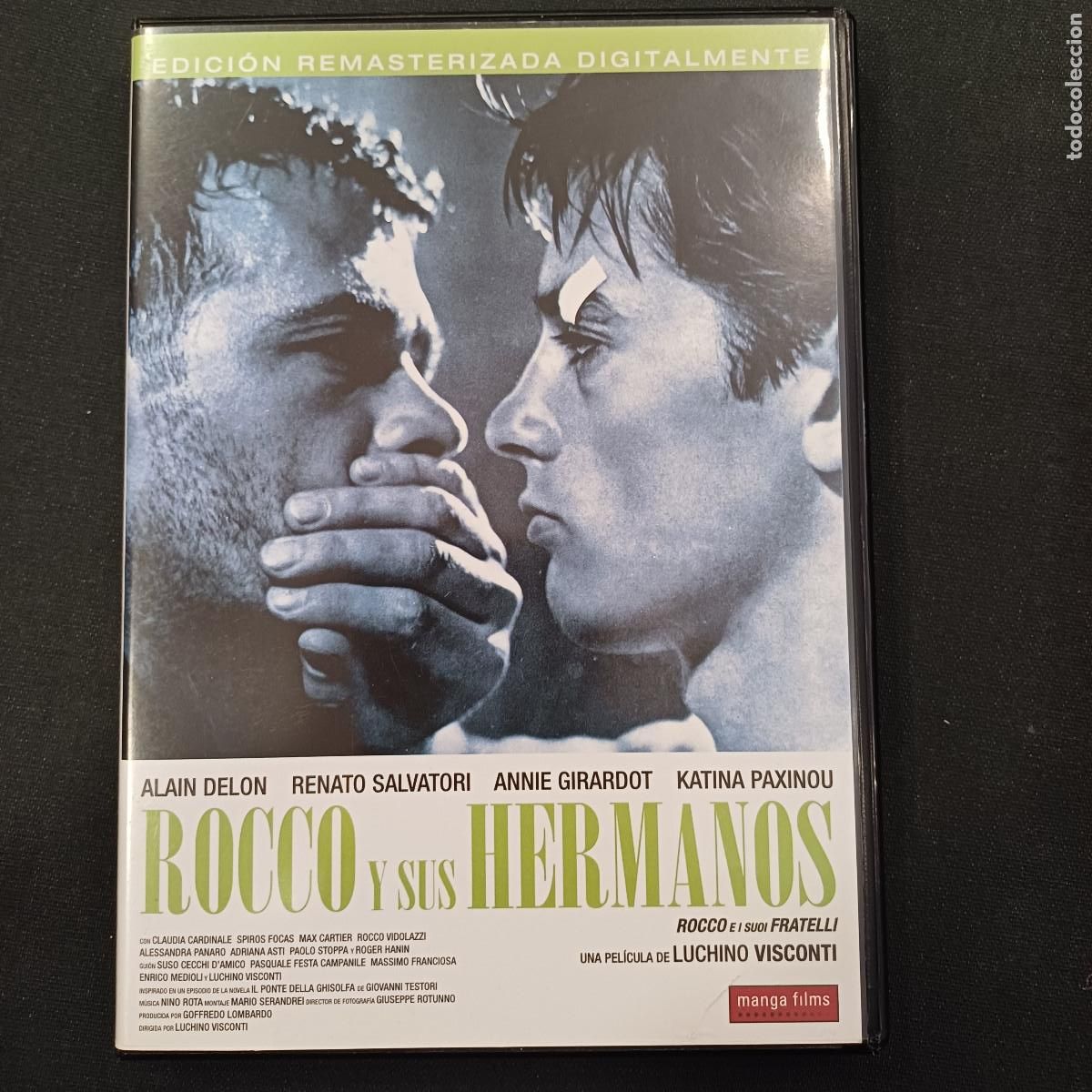 Cine: ROCCO Y SUS HERMANOS/ALAIN DELON-VISCONTI/DVD.