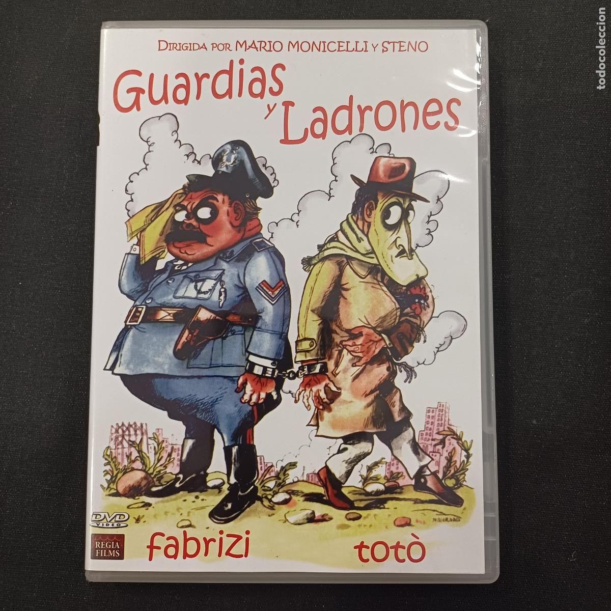 Cine: GUARDIAS Y LADRONES/FABRIZI-TOTO/DVD.