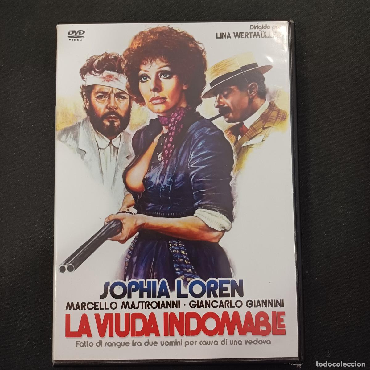 Cine: LA VIUDA INDOMABLE/MASTROIANNI-SOPHIA LOREN/DVD.